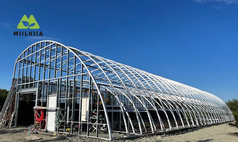 construção de estufa