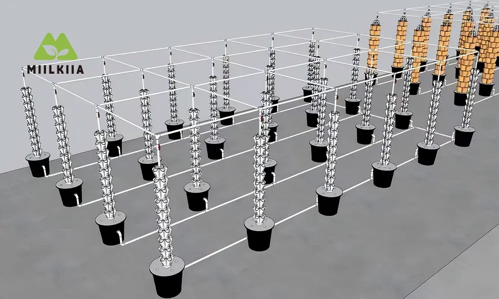 Hydroponic Rainfall Petal Tower (1)