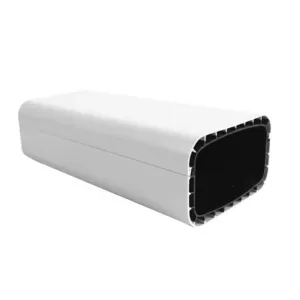 100*60mm Black and White Hollow Hydroponic Channels (Openable)