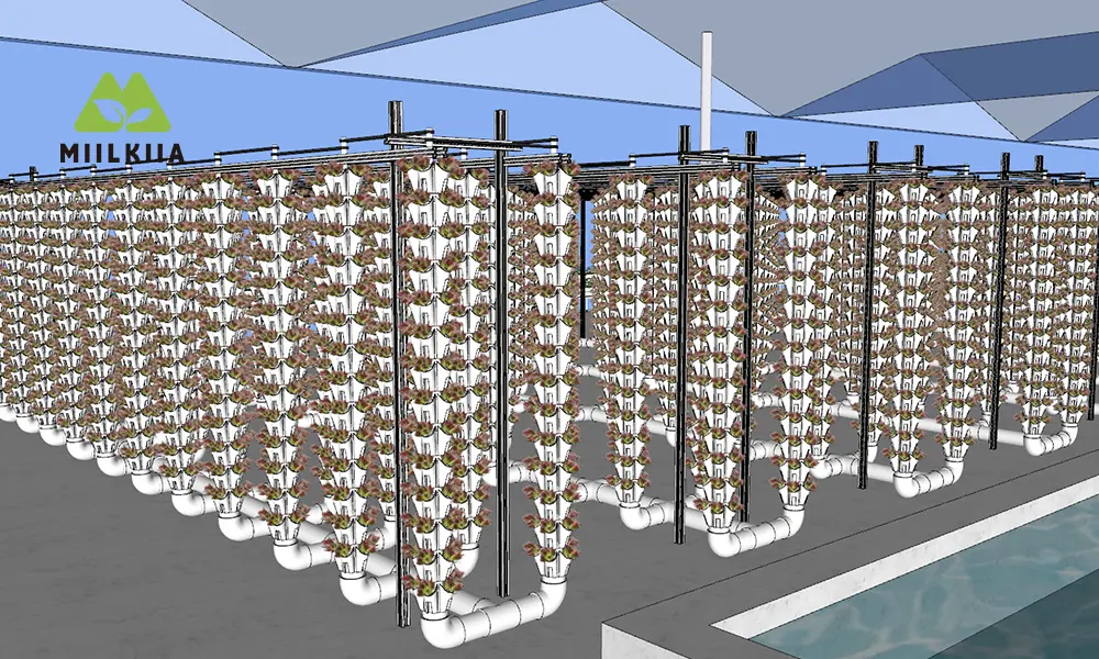 Hydroponic Rainfall Petal Tower (3)