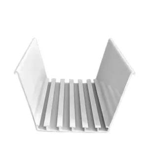 Large-Sized Substrate Gutter with Built-in Grooved Base