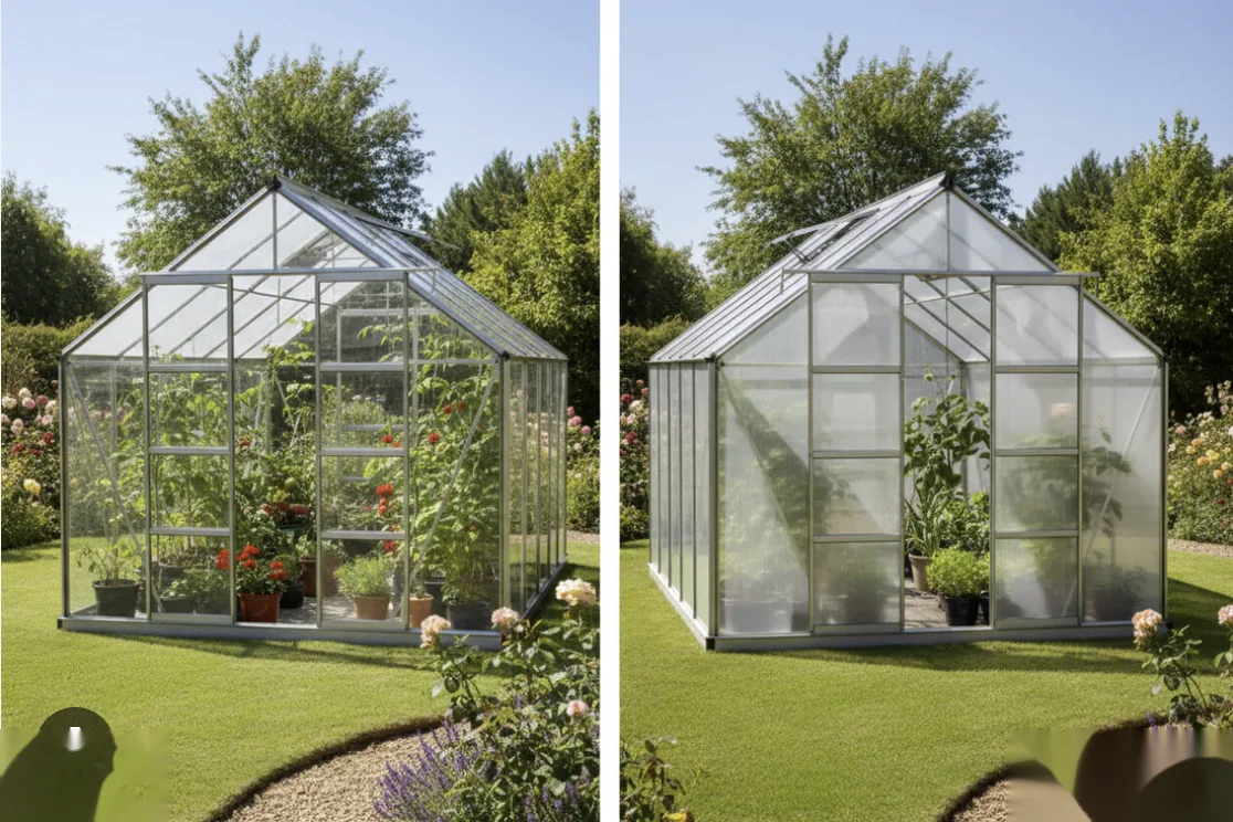 Glass vs Polycarbonate Greenhouses: Cost, Durability and Performance Comparison for Smart Garden Buyers