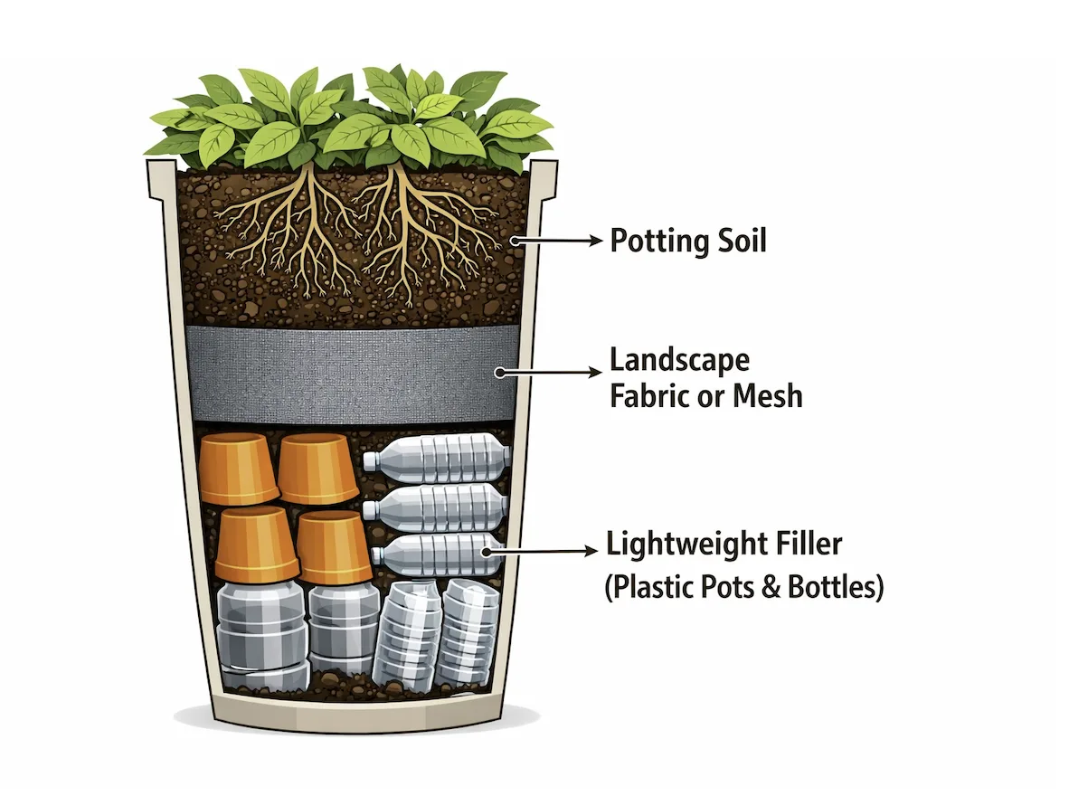 Tall Plant Containers