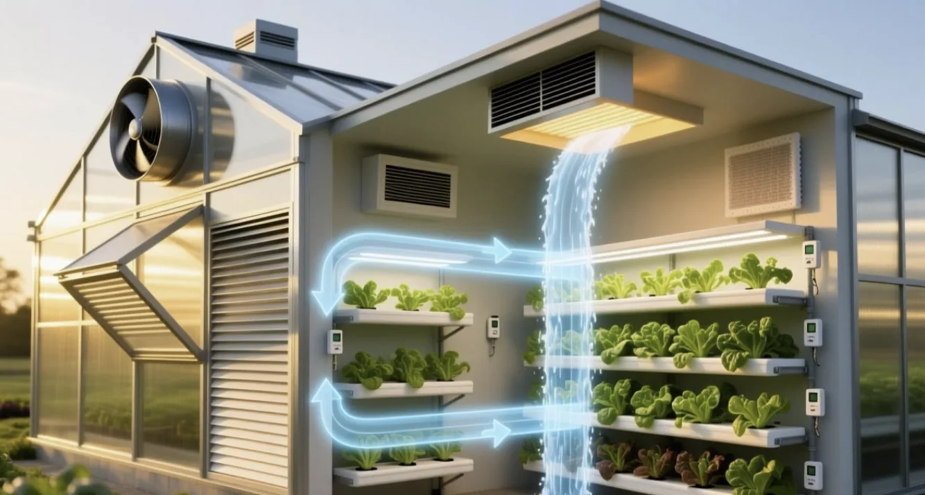 Greenhouse Ventilation Systems How to Improve Airflow Temperature Control and Plant Health