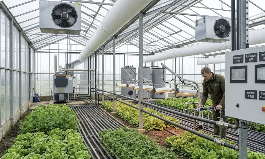 Greenhouse Heating Equipment Types and Energy-Efficient Heating Solutions for Greenhouses